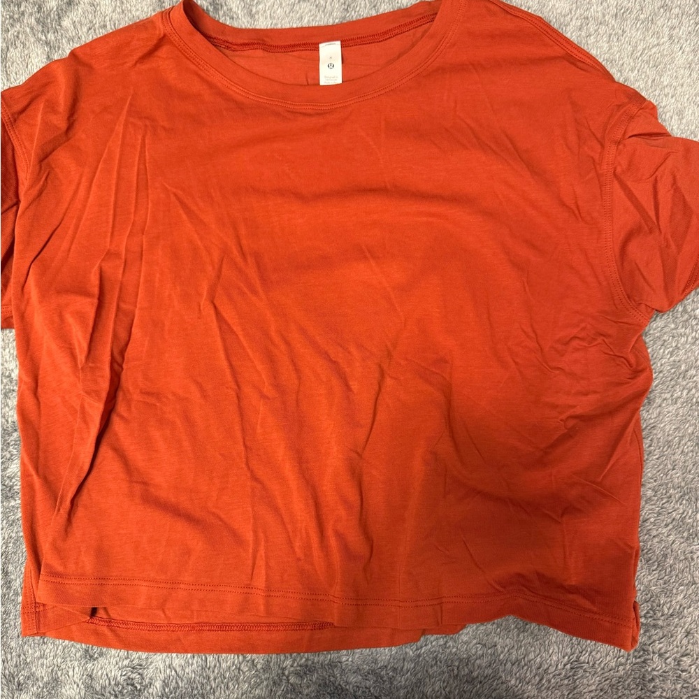 Lululemon Women's Orange Top